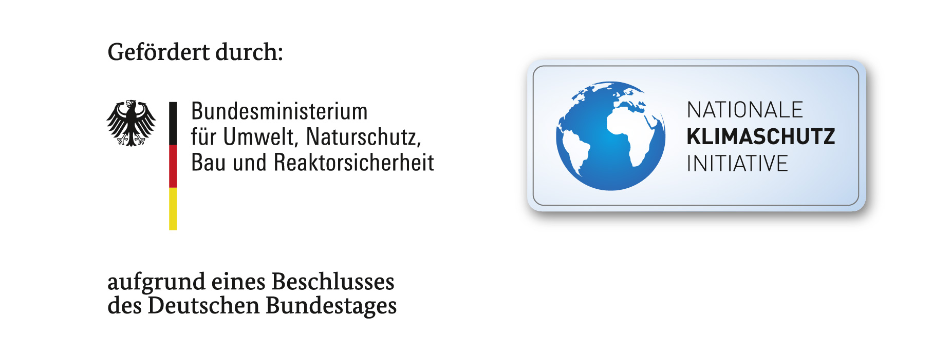 Gefördert vom Bundesministerium für Umwelt, Naturschutz, Bau und Reaktorsicherheit aufgrund eines Beschlusses des Deutschen Bundestages